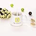 Peephole Yellow Frame Coffee Cup &Mugs Milk Cup Monica's Door Frame 1Cup + 1 Spoon + 1 Coaster Great Present for Fan!Ready to Hang.