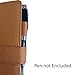Dragonfly Refillable Writing Journal | Faux Leather Cover, Magnetic Clasp + Pen Loop | Blank Notebook | 200 Lined Pages, 5 x 8 Inches for Travel, Personal, Poetry | Brown | The Amazing Office