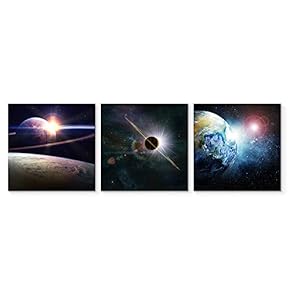 for Living Room Bedroom Home Artwork Vast Starry...