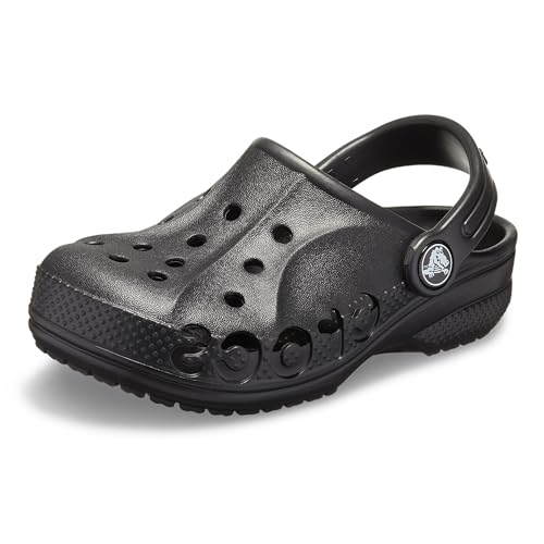 Crocs Unisex-child Baya Clog Black/black