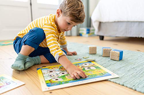 Ravensburger Kinderpuzzle - 06571 Gute Tierfreunde - my first puzzle mit 3x6 Teilen - Puzzle für Kinder ab 2,5 Jahren, Yellow – Bild 6