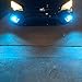 Alla Lighting 2800lm PSX24W 2504 LED Lights Bulbs 8000K Ice Blue Xtreme Super Bright COB-72 12V Car Fog Light Replacement 12276