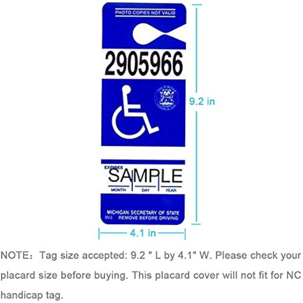 Fake Printable Handicap Placard