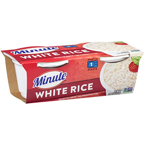 Minute Ready to Serve White Rice, Gluten Free, NonGMO, No