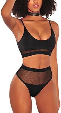 New Sexy Women swimware Beach Ware Bathing Suit Push up Bikini Set,Black Bikini Set,XL