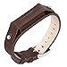 bayite Replacement Leather Bands for Fitbit Flex 2, Chocolate Brown