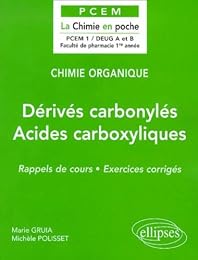 Dérivés carbonylés, acides carboxyliques