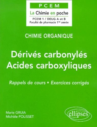 Dérivés carbonylés, acides carboxyliques