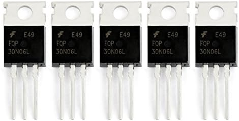 Areyourshop 5PCS FQP30N06L FQP30N06 60V Logic N-Channel MOSFET TO-220