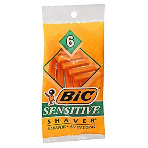 Bic sensitive single blade shaver Clearance