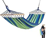 KingCamp Compact Camping Protable Hammock with Folding Wooden Spreader Bar Samll Package