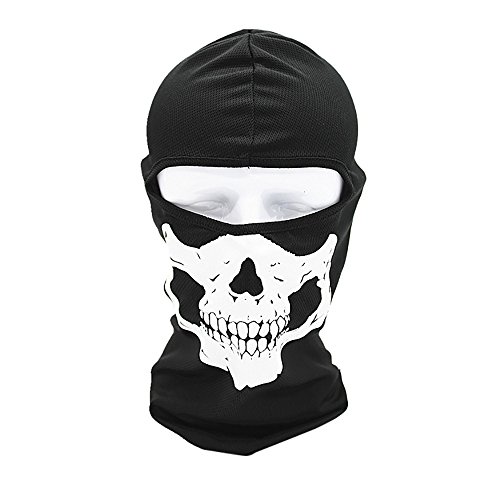 yijiamaoyiyouxia Tactical Motorcycle Cycling Hunting Outdoor Ski Face Mask Helmet (A)