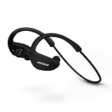 Mpow [Gen-2 Version] Cheetah Nano-coating Bluetooth 4.1 Stereo Sports Headphones Sweatproof for Running Gym Exercise Hands-free Calling-Black