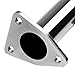 DNA motoring HDS-HA90-41 Stainless Steel 4-1 Header Exhaust Manifold