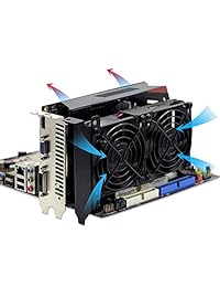 GDSTIME - Ventilador de tarjeta gráfica VGA de 3.543 in x 0.984 in, 12 V, 3 pines, sin escobillas