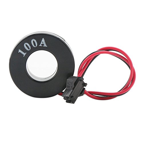 Mini AC 100A LED Indicator Light, DROK AC 0100A Digital Ammeter