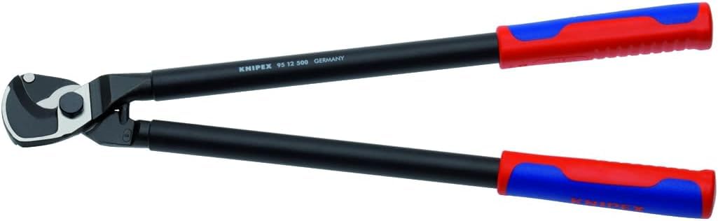 KNIPEX Cable Shears with Multi-Component Handles 500 mm, 95 12 500