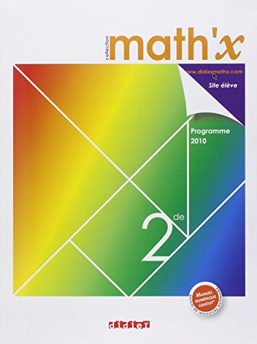 [ Mathématiques], programme 2010, seconde