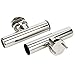 Amarine Made (2X) Stainless Rail Mount Clamp on Fishing Rod Holder for Rails 1-1/4 to 2\