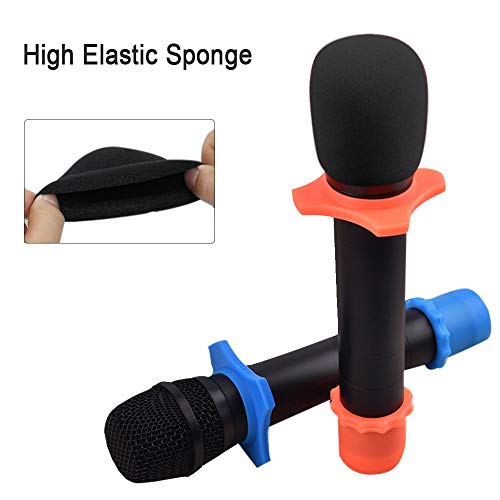 image for TPLTECH 6 Pack Micphone Foam Covers Handheld Mic Windscreen Pops Filte