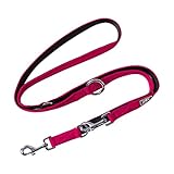 DDOXX Airmesh Dog Leash - 6.6 ft, 3-Way Adjustable