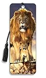 Artgame - Lion - 3D Bookmark