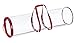 Whitmor Clear Gift Wrap Organizer – Zippered Wrapping Paper Storage for 25 Rolls - for Gift Wrap and Crafting Materials - Perfect for Xmas Gift Packaging