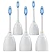 Smile 360 Sonic Replacement Brush Heads, 5 Count