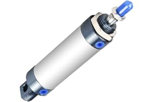 Beduan Pneumatic Mini Air Cylinder MAL 25 x 100 Screwed Piston Rod Dual Action 25mm Bore 100mm Stroke