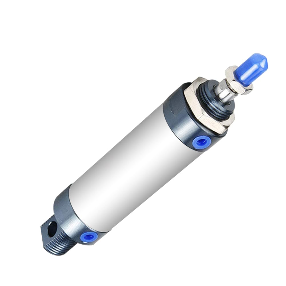 Beduan Mini Pneumatic Air Cylinder MAL 25 X 100 25mm Bore 100mm Stroke,Screwed Piston Rod Double-Action Type