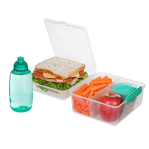 Sistema Lunch Containers Bento Box with Condiment and Sandwich