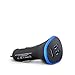 Volutz 33W Premium 3-Port FluxIQ Capable USB Car Charger [Turbo Fast] for GoPro, Android, Windows, Apple iPhone (6, 6+, 5s, 5c, 5, 4s, 4), iPad (Air, Mini, Retina), iPod, Samsung Galaxy S Tab, S4, S6 Edge, Note 4, Google Nexus, Motorola, HTC, Nokia, Garmin nüvi (2555LMT, 52LM, 42LM, 40LM) TomTom (VIA 1505M, XL 330S, ONE XL-S and More [24 Months Warranty]