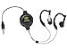 ReTrak Retractable Ear-Wrap Sports Earphones, Black (ETAUDIOWRP)