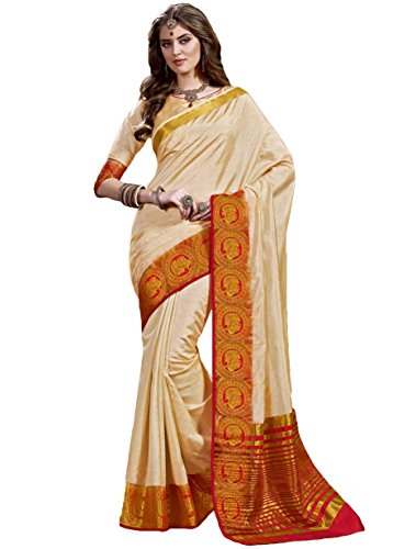 Women's colorful Tussar Silk Saree Collection with Colorful Scarf!