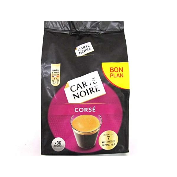 Carte Noire Aromatisch corse korsisch 36 Kaffeepads 250g.