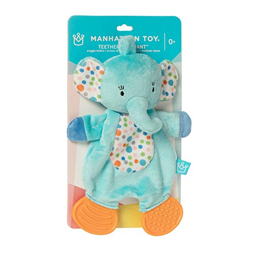 Manhattan Toy Teether Elephant Soft Snuggle Blankie Toy Pricepulse