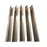 Think Crucial Replacement Flavorizer Bar - Compatible with Weber Part # 7535 Stainless Steel Flavorizer Bar - Fits Most Weber Grills - 21.5" x 1.875" x 1.875" Inches - Bulk (5 Pack)