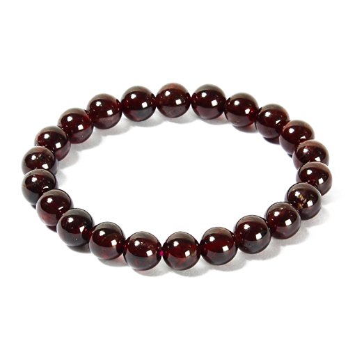 Merdia 8mm women/mencreated-garnet claret stretch brace…