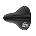 Large Gel Bike Seat Cover Cruiser Style (28 cm x 25 cm) KT-Sports Big Bike Saddle Cover for Exercise Bike – Comfortable Bicycle Seat Gel Saddle Cover, Wide and Large Suitable and Road Bike Saddles.
