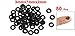 Black 7mm x 2mm O Rings Hole Sealing Gasket Washer 50 Pcs
