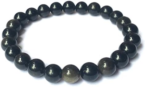 Natural Semi-Precious Quartz Crystal Healing Balancing Beaded Bracelet 8mm