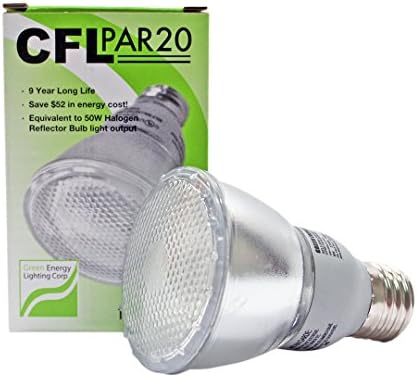 11W CFL PAR20 Fluorescent 2700K Soft White (50W Equivalent)