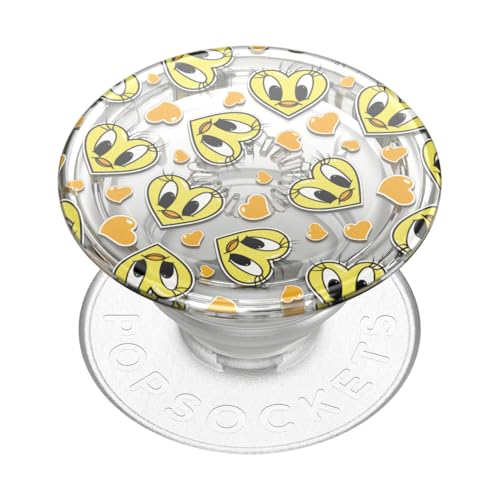 ​​​​PopSockets Telefongriff mit expandierendem Ständer - Tweety Heart Toss