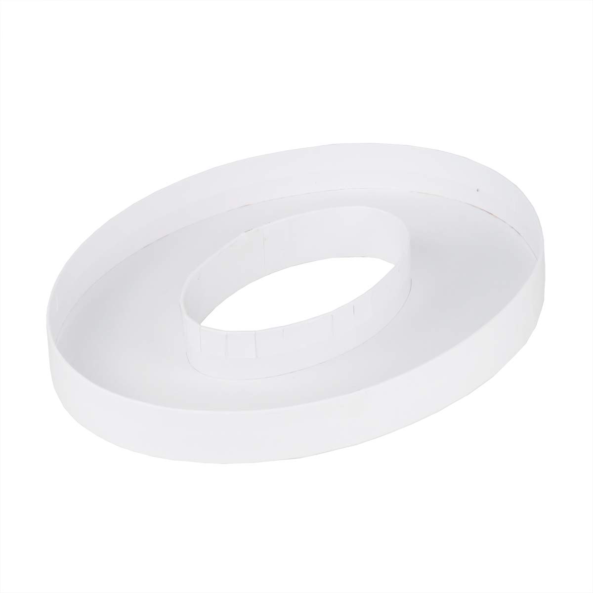 WENPACK 20.8cm Paper Mache Fillable Cardboard Letter Shaped Box Sweet Candy Container Bithday Treat (O) — image 1