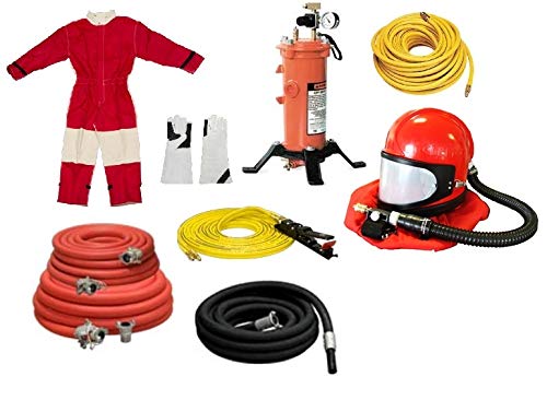 Blastline All-in-One Blasting Accessory Package w/ 1" ID Blast Hose & Apollo 60 Helmet