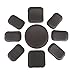 Myheartgoon Tactical Airsoft Helmet Accessories Cs Helmet EVA Mats, Vel cro 19 Pads Set for The Army ACH MICH Fast Helmet Free Vel Cro, Black