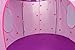 Hide N Side 5pc Princess Tent for Girls Play Tent Princess Castle w Glow in The Dark Stars. Bonus Princess Dress up Tutu Costume Set! Tent for Kids Children Princess Pink Play-House Pop Up Tent