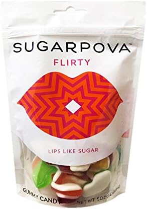 Sugarpova Fruit Flavored Sweet Gummy Pack 5oz (Flirty Gummy)