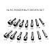 14 PCS Quick-Change Power Nut Driver Bit Set,Electronic 3/16