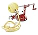 New Star Foodservice 43020 Apple and Potato Peeler with Suction Base, Red